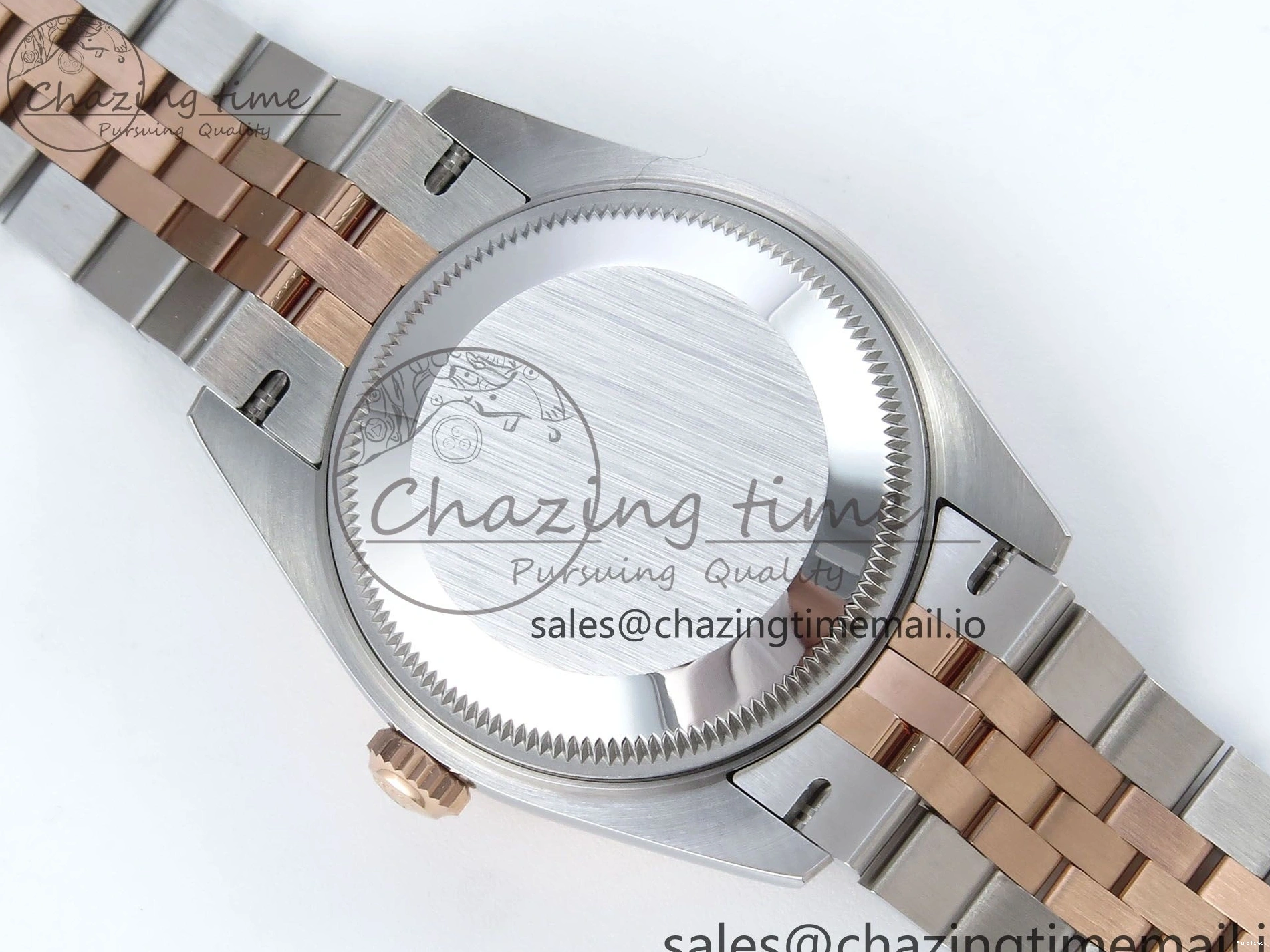 MiroTime 0103 QuickDry DateJust 31 278271 ARF 1:1 Best Edition 904L Steel White MOP Diamonds Dial on SS RG Jubilee Bracelet ETA 517